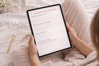 One Week at a Time – Gentle Weekly Planner