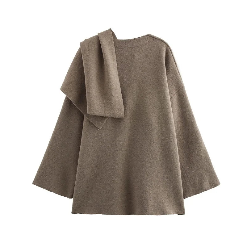 Women's Padded Parka with Scarf Collar